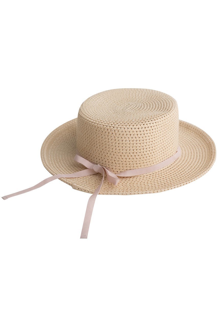 【ポプキンズ/POMPKINS / KIDS】の【KIDS】平天リボンハット ピンク L インテリア・キッズ・メンズ・レディースファッション・服の通販 founy(ファニー) 　ファッション　Fashion　キッズファッション　Fashion for Kids　ブレード　Braid, Decorative Trim　メッシュ　Mesh, Net Fabric　リボン　Ribbon, Bow　帽子　Hat, Headwear　ピンク|ID: prp329100004606692 ipo3291000000036246499