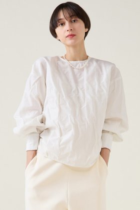 【マルティニーク/martinique】 ジャガード2wayプルオーバー(セットアップ可)人気、トレンドファッション・服の通販 founy(ファニー) ファッション Fashion レディースファッション Fashion for Women トップス・カットソー Cut & Sew Tops シャツ・ブラウス・オフィスカジュアル Elegant Blouses & Button-Ups カジュアルプルオーバー・ニットトップス Pullovers & Knit Tops / Casual Pullovers 2026年 2026 おすすめ Recommended / Our Picks クラシカル Classical, Vintage-Inspired シャーリング Shirring, Ruched シンプル Simple, Minimal ジャカード／ジャガード Jacquard, Woven Pattern スリーブ Sleeve, Long Sleeve / Short Sleeve セットアップ Set-Up, Coordinated Outfit フロント Front, Front Design ペンシル Pencil, Pencil Skirt ロング Long, Long-Length エレガント 上品 Elegant 夏 Summer 春 Spring S/S・春夏 SS, Spring/Summer, Warm Season |ID:prp329100004606702