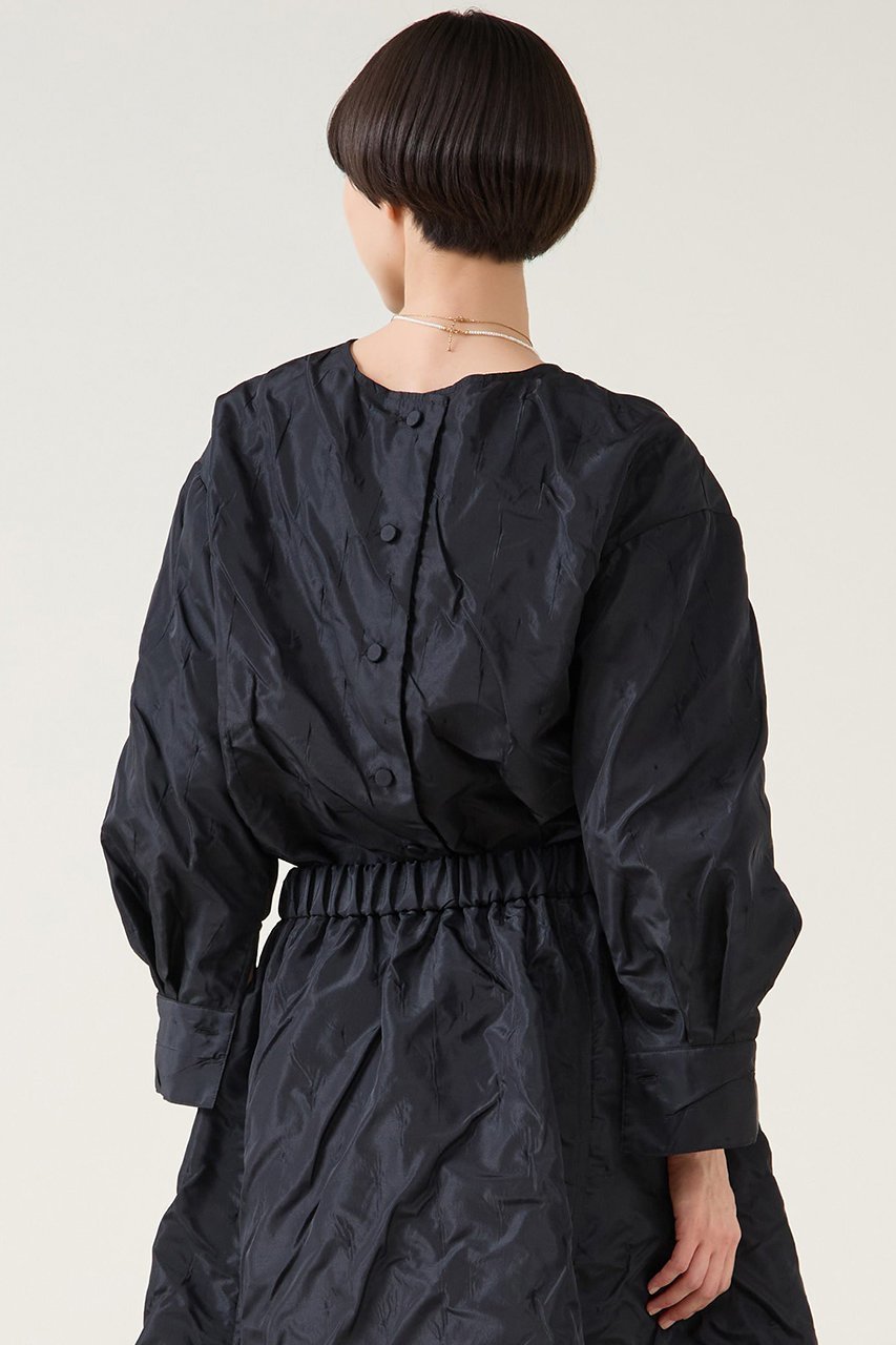 【マルティニーク/martinique】のジャガード2wayプルオーバー(セットアップ可) 人気、トレンドファッション・服の通販 founy(ファニー) 　ファッション　Fashion　レディースファッション　Fashion for Women　トップス・カットソー　Cut & Sew Tops　シャツ・ブラウス・オフィスカジュアル　Elegant Blouses & Button-Ups　カジュアルプルオーバー・ニットトップス　Pullovers & Knit Tops / Casual Pullovers　2026年　2026　おすすめ　Recommended / Our Picks　クラシカル　Classical, Vintage-Inspired　シャーリング　Shirring, Ruched　シンプル　Simple, Minimal　ジャカード／ジャガード　Jacquard, Woven Pattern　スリーブ　Sleeve, Long Sleeve / Short Sleeve　セットアップ　Set-Up, Coordinated Outfit　フロント　Front, Front Design　ペンシル　Pencil, Pencil Skirt　ロング　Long, Long-Length　エレガント 上品　Elegant　夏　Summer　春　Spring　S/S・春夏　SS, Spring/Summer, Warm Season　other-3|ID: prp329100004606702 ipo3291000000034756713