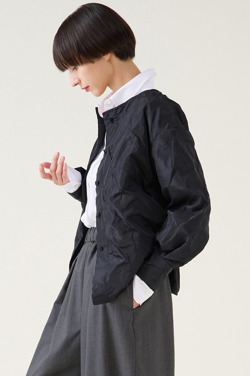 【マルティニーク/martinique】のジャガード2wayプルオーバー(セットアップ可) 人気、トレンドファッション・服の通販 founy(ファニー) 　ファッション　Fashion　レディースファッション　Fashion for Women　トップス・カットソー　Cut & Sew Tops　シャツ・ブラウス・オフィスカジュアル　Elegant Blouses & Button-Ups　カジュアルプルオーバー・ニットトップス　Pullovers & Knit Tops / Casual Pullovers　2026年　2026　おすすめ　Recommended / Our Picks　クラシカル　Classical, Vintage-Inspired　シャーリング　Shirring, Ruched　シンプル　Simple, Minimal　ジャカード／ジャガード　Jacquard, Woven Pattern　スリーブ　Sleeve, Long Sleeve / Short Sleeve　セットアップ　Set-Up, Coordinated Outfit　フロント　Front, Front Design　ペンシル　Pencil, Pencil Skirt　ロング　Long, Long-Length　エレガント 上品　Elegant　夏　Summer　春　Spring　S/S・春夏　SS, Spring/Summer, Warm Season　other-5|ID: prp329100004606702 ipo3291000000034756715