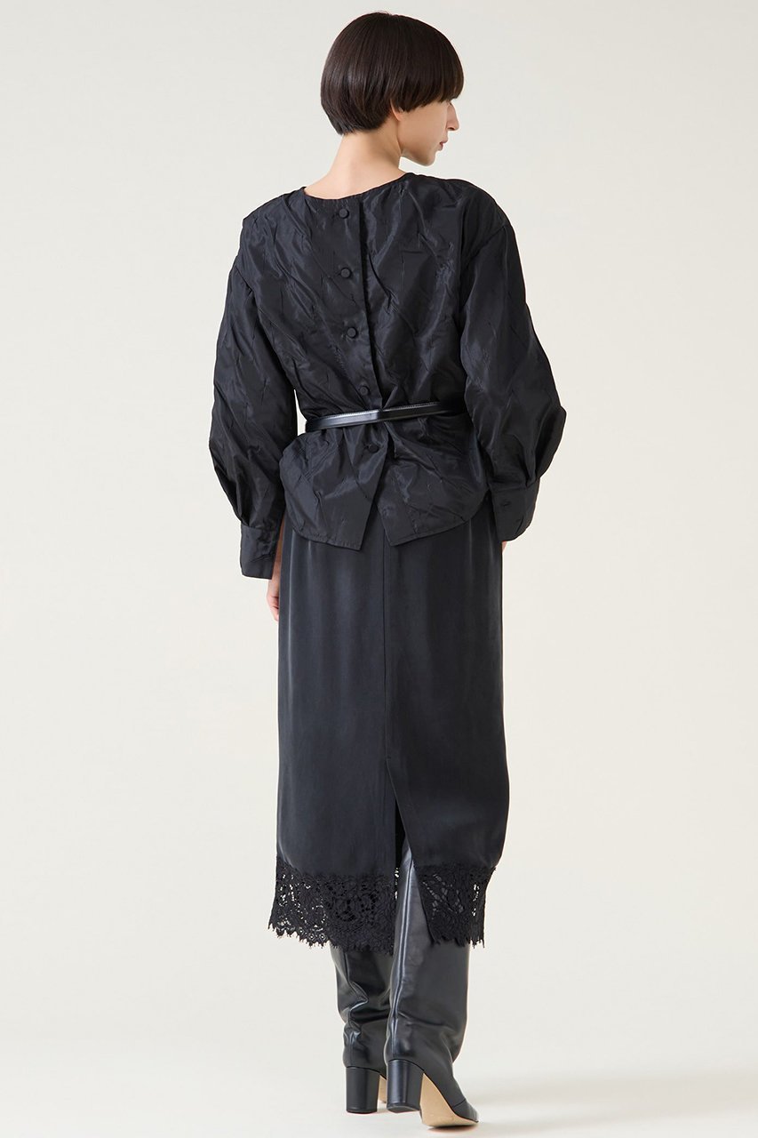 【マルティニーク/martinique】のジャガード2wayプルオーバー(セットアップ可) 人気、トレンドファッション・服の通販 founy(ファニー) 　ファッション　Fashion　レディースファッション　Fashion for Women　トップス・カットソー　Cut & Sew Tops　シャツ・ブラウス・オフィスカジュアル　Elegant Blouses & Button-Ups　カジュアルプルオーバー・ニットトップス　Pullovers & Knit Tops / Casual Pullovers　2026年　2026　おすすめ　Recommended / Our Picks　クラシカル　Classical, Vintage-Inspired　シャーリング　Shirring, Ruched　シンプル　Simple, Minimal　ジャカード／ジャガード　Jacquard, Woven Pattern　スリーブ　Sleeve, Long Sleeve / Short Sleeve　セットアップ　Set-Up, Coordinated Outfit　フロント　Front, Front Design　ペンシル　Pencil, Pencil Skirt　ロング　Long, Long-Length　エレガント 上品　Elegant　夏　Summer　春　Spring　S/S・春夏　SS, Spring/Summer, Warm Season　other-7|ID: prp329100004606702 ipo3291000000034756717