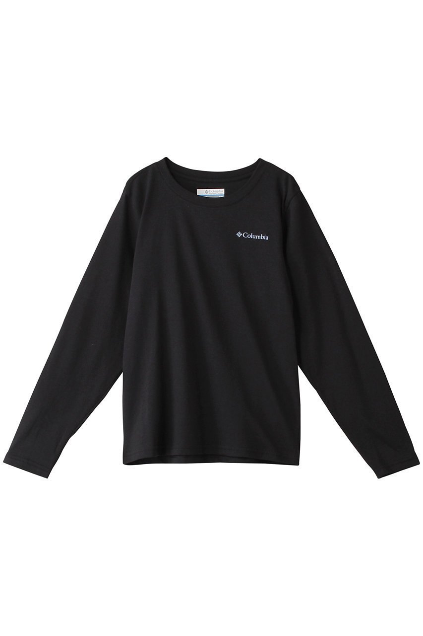 【コロンビア/Columbia / KIDS】の【KIDS】ドブソンパスロングスリーブグラフィックティー White・Torn Sunscape L インテリア・キッズ・メンズ・レディースファッション・服の通販 founy(ファニー) 　ファッション　Fashion　キッズファッション　Fashion for Kids　トップス・カットソー　Cut & Sew Tops　おすすめ　Recommended / Our Picks　スリーブ　Sleeve, Long Sleeve / Short Sleeve　フォルム　Silhouette, Form　プリント　Print, Printed Pattern　ベーシック　Basic, Essential　ロング　Long, Long-Length　Black・Torn Sunscape|ID: prp329100004606711 ipo3291000000036246533