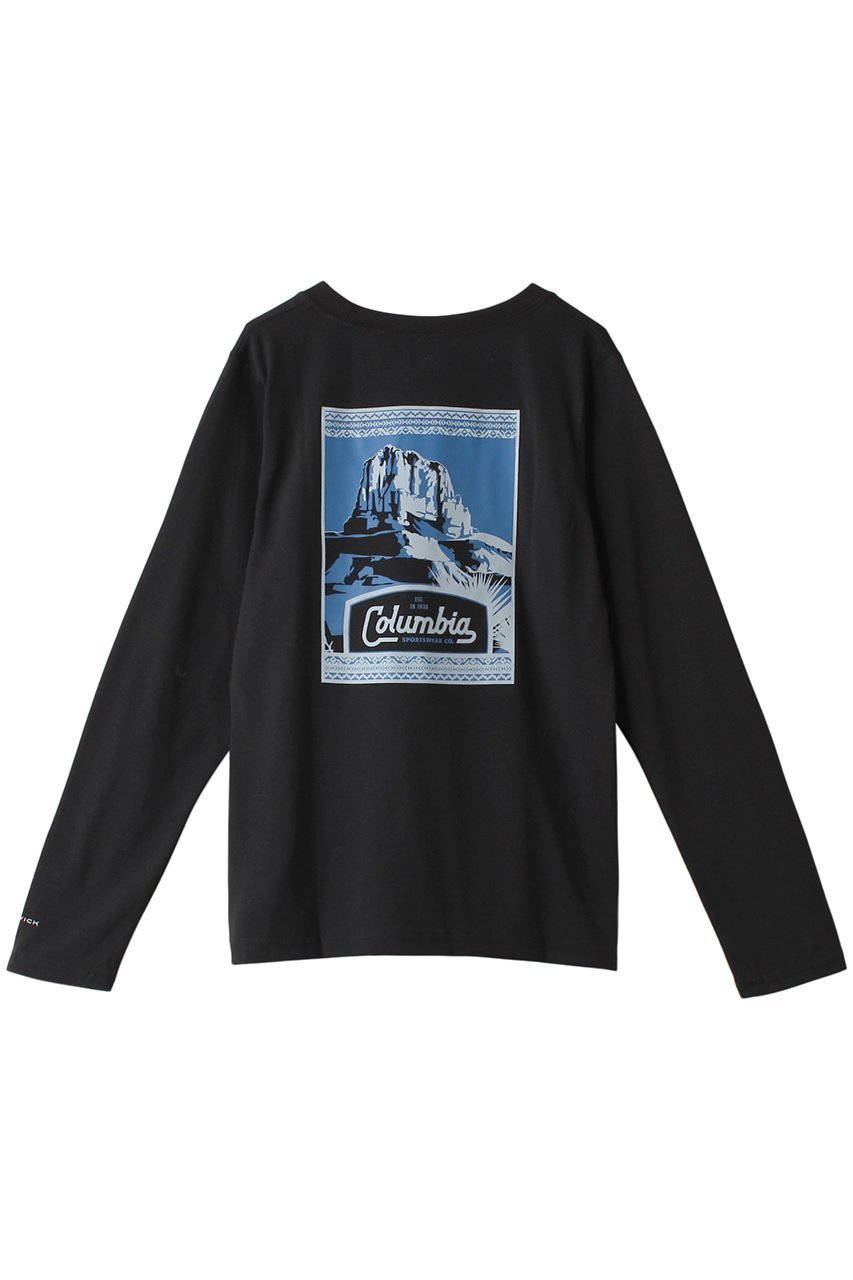 【コロンビア/Columbia / KIDS】の【KIDS】ラプードルパスロングスリーブTシャツ Greenscape・Arid Trai L 人気、トレンドファッション・服の通販 founy(ファニー) 　ファッション　Fashion　キッズファッション　Fashion for Kids　トップス・カットソー　Cut & Sew Tops　おすすめ　Recommended / Our Picks　スリーブ　Sleeve, Long Sleeve / Short Sleeve　フォルム　Silhouette, Form　プリント　Print, Printed Pattern　ベーシック　Basic, Essential　ロング　Long, Long-Length　other-2|ID: prp329100004606713 ipo3291000000036246540