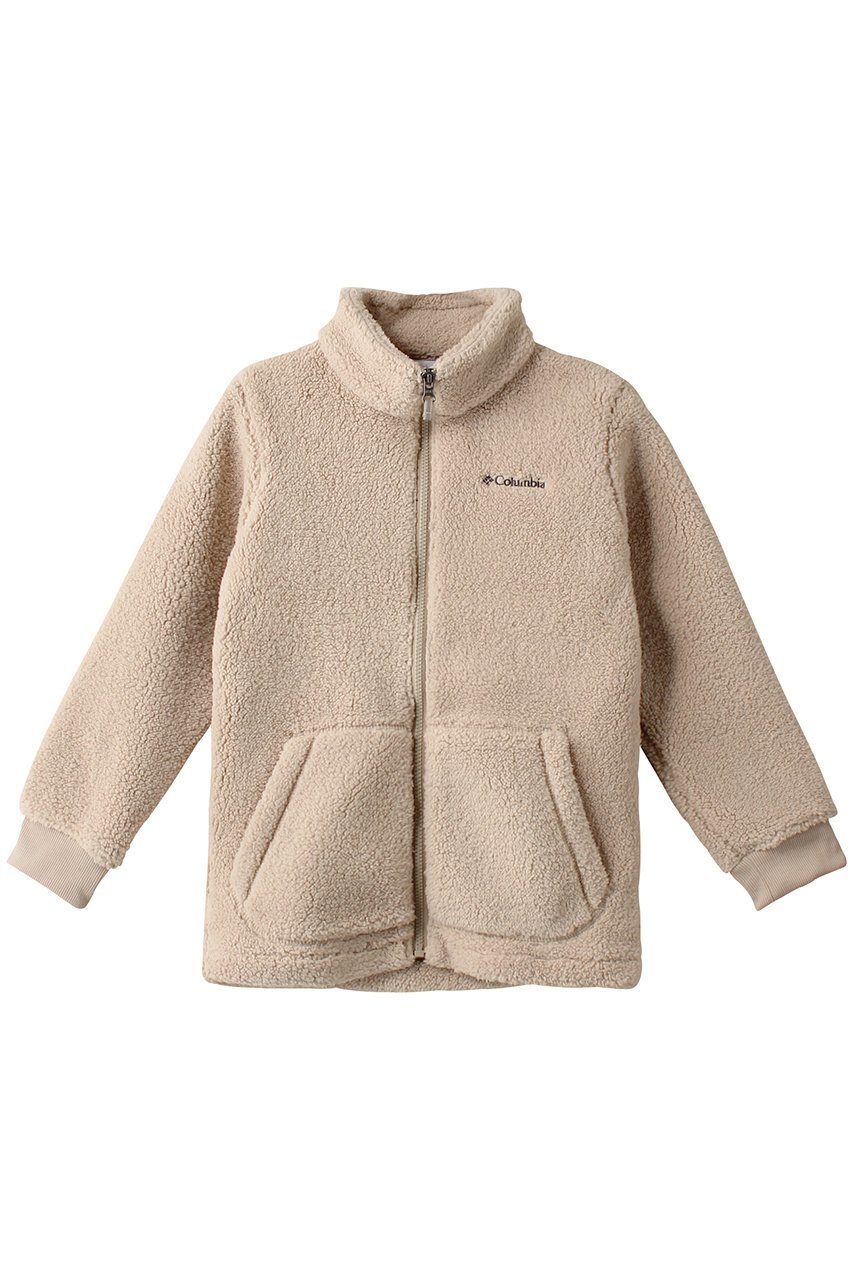 【コロンビア/Columbia / KIDS】の【KIDS】ラギッドリッジIIシェルパフルジップ Ancient Fossil L インテリア・キッズ・メンズ・レディースファッション・服の通販 founy(ファニー) 　ファッション　Fashion　キッズファッション　Fashion for Kids　アウター　Coat Outerwear /Kids　スタンド　Stand Collar, Upright Stand　ファブリック　Fabric, Textile　Ancient Fossil|ID: prp329100004606714 ipo3291000000036246544