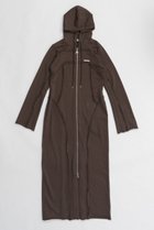 【プランク プロジェクト/PRANK PROJECT】のジップフードスウェットワンピース/Zip Hood Sweatshirt One Piece BRN(ブラウン)|ID: prp329100004606719 ipo3291000000032876992