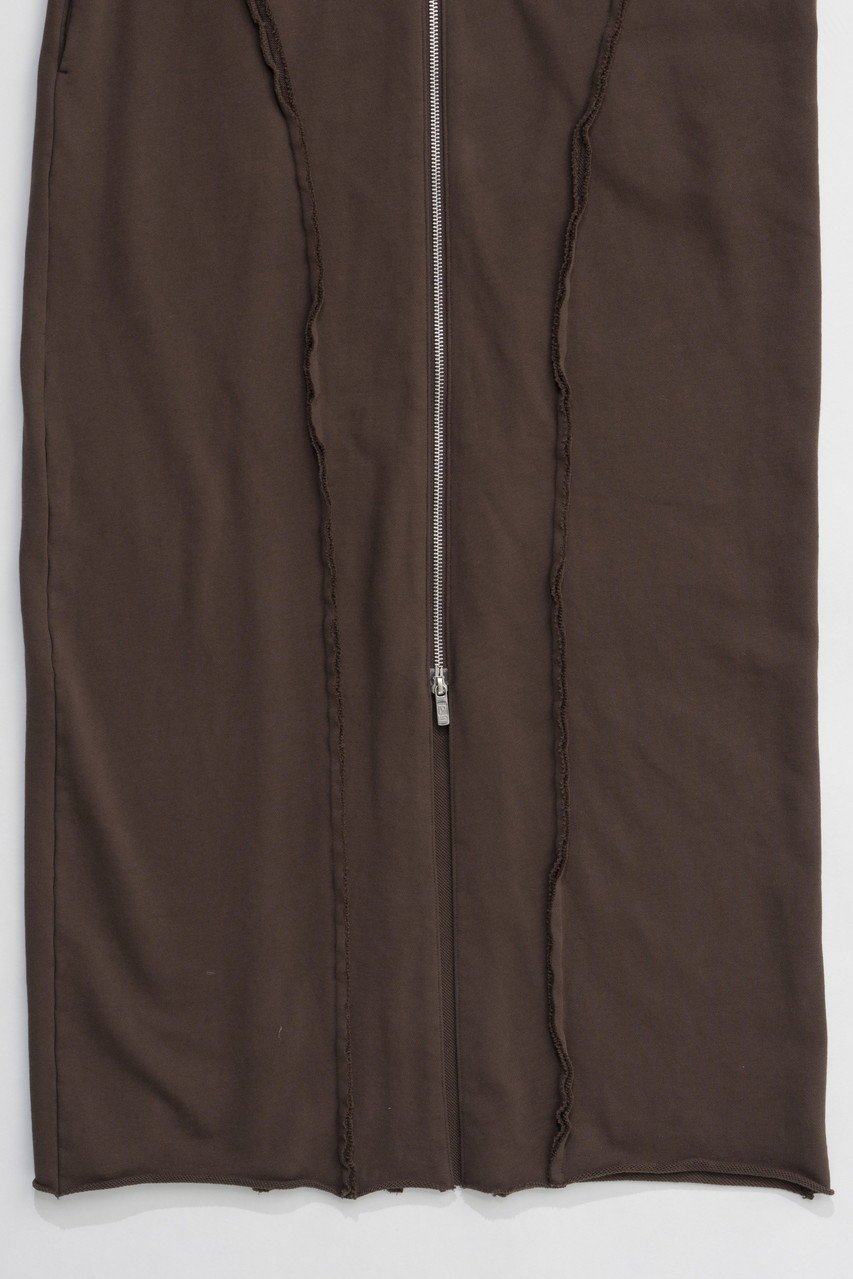 【プランク プロジェクト/PRANK PROJECT】のジップフードスウェットワンピース/Zip Hood Sweatshirt One Piece 人気、トレンドファッション・服の通販 founy(ファニー) 　ファッション　Fashion　レディースファッション　Fashion for Women　ワンピース　Dresses　チュニック　Tunic Tops & Dresses　カーディガン　Cardigan, Knitwear　チュニック　Tunic, Long Top　フロント　Front, Front Design　ロング　Long, Long-Length　ヴィンテージ　Vintage Style　切替　Switching, Contrast Panel　羽織　Haori, Light Jacket　other-4|ID: prp329100004606719 ipo3291000000032877011