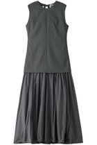 【プランク プロジェクト/PRANK PROJECT】のバックオープンレイヤードワンピース / Back Open Layered Dress GRY(グレー)|ID: prp329100004606720 ipo3291000000034421830