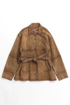 【メゾンスペシャル/MAISON SPECIAL】のReal Suede Oversized Shirt/リアルスエードオーバーシャツ CML(キャメル)|ID: prp329100004606726 ipo3291000000034909376