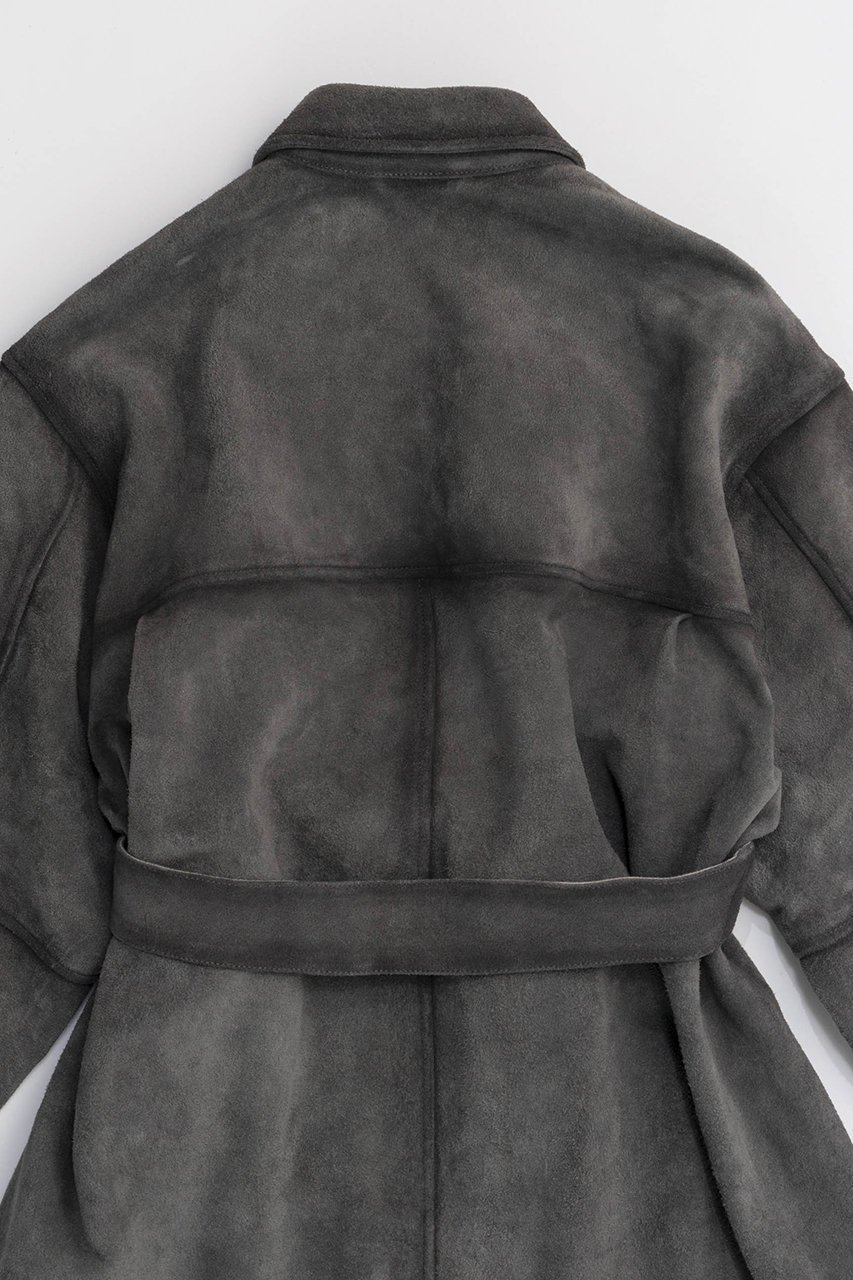 【メゾンスペシャル/MAISON SPECIAL】のReal Suede Oversized Shirt/リアルスエードオーバーシャツ 人気、トレンドファッション・服の通販 founy(ファニー) 　ファッション　Fashion　レディースファッション　Fashion for Women　トップス・カットソー　Cut & Sew Tops　シャツ・ブラウス・オフィスカジュアル　Elegant Blouses & Button-Ups　インナー　Innerwear　オイル　Body Oil　ヴィンテージ　Vintage Style　クール　Cool, Chic　シンプル　Simple, Minimal　スタイリッシュ　Stylish, Fashionable　ストレート　Straight, Straight Cut　スリーブ　Sleeve, Long Sleeve / Short Sleeve　セットアップ　Set-Up, Coordinated Outfit　リアル　Real, Realistic　ロング　Long, Long-Length　おすすめ　Recommended / Our Picks　other-5|ID: prp329100004606726 ipo3291000000034909384