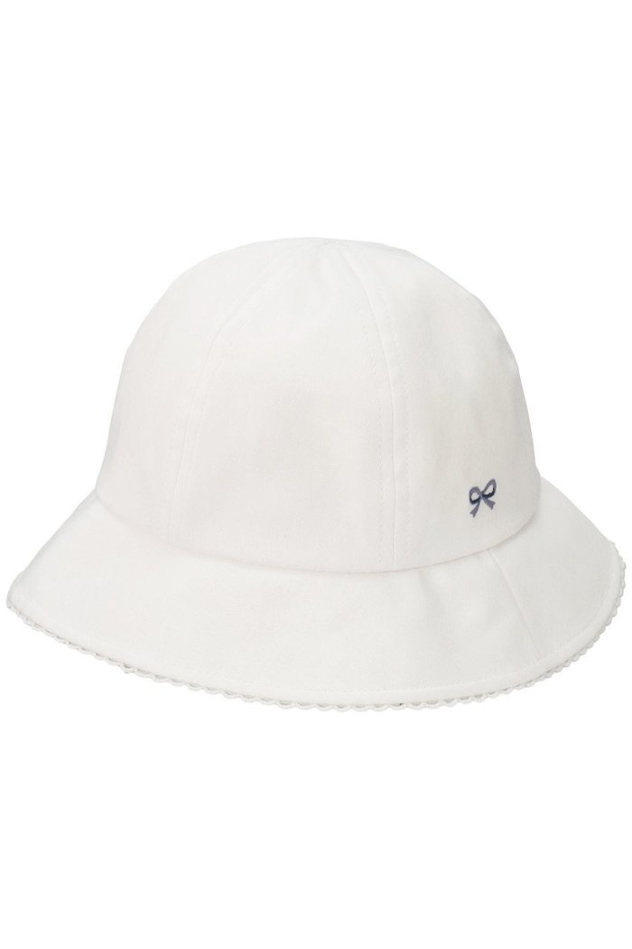 【ポプキンズ/POMPKINS / KIDS】の【KIDS】リボン刺繍のハット コン 52 インテリア・キッズ・メンズ・レディースファッション・服の通販 founy(ファニー) https://founy.com/ ファッション Fashion キッズファッション Fashion for Kids フェミニン Feminine, Girly フォルム Silhouette, Form リボン Ribbon, Bow レース Lace, Lace Fabric |ID: prp329100004606732 ipo3291000000036246769