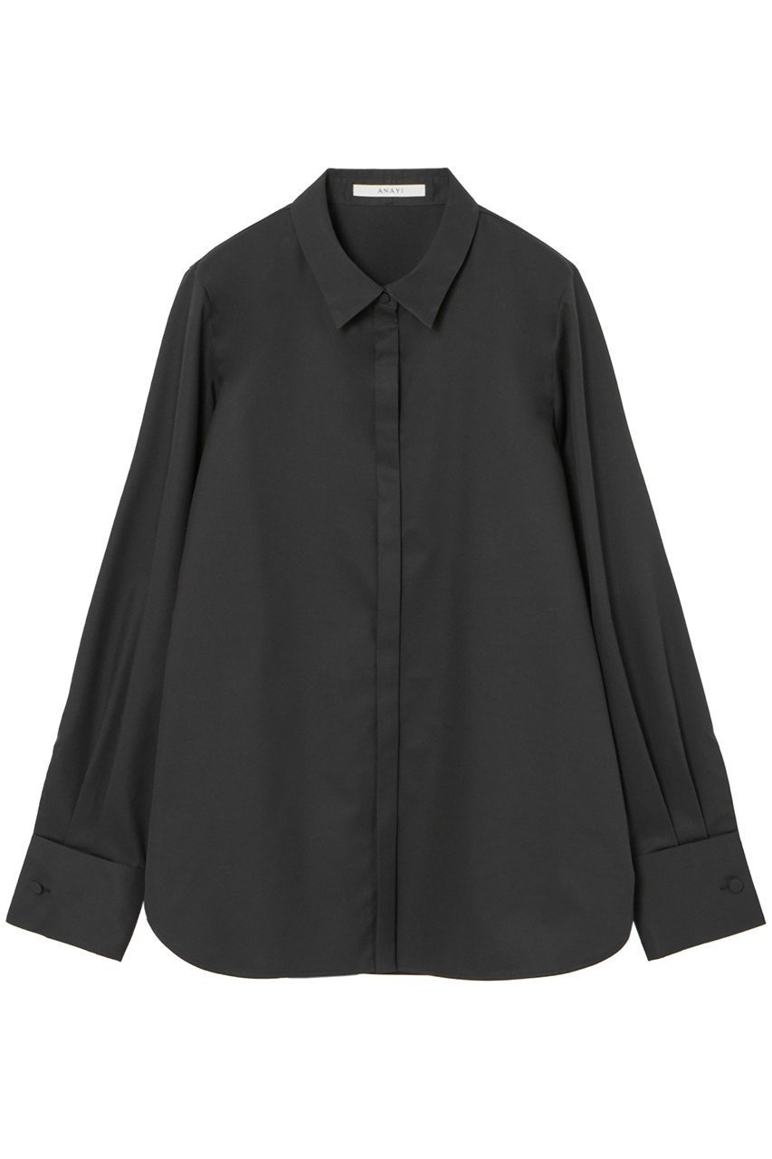 【アナイ/ANAYI】のコンパクトコットンシアーボウタイ ブラウス 人気、トレンドファッション・服の通販 founy(ファニー) 　ファッション　Fashion　レディースファッション　Fashion for Women　トップス・カットソー　Cut & Sew Tops　シャツ・ブラウス・オフィスカジュアル　Elegant Blouses & Button-Ups　おすすめ　Recommended / Our Picks　インナー　Innerwear　エアリー　Airy Texture　オーガンジー　Organza Fabric　カフス　Cuff Design　シアー　Sheer, See-Through　スリーブ　Sleeve, Long Sleeve / Short Sleeve　マニッシュ　Mannish, Boyish　ロング　Long, Long-Length　再入荷　Restock / Back in Stock　other-2|ID: prp329100004606746 ipo3291000000035054941