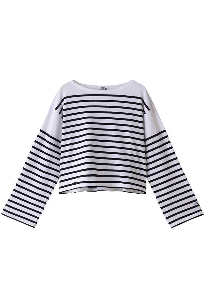 【マルティニーク/martinique】の【Armor-lux】短丈フルトンシャツ インテリア・キッズ・メンズ・レディースファッション・服の通販 founy(ファニー) https://founy.com/ ファッション Fashion レディースファッション Fashion for Women トップス・カットソー Cut & Sew Tops シャツ・ブラウス・オフィスカジュアル Elegant Blouses & Button-Ups クロップド Cropped, Short Length スリーブ Sleeve, Long Sleeve / Short Sleeve デコルテ Décolleté, Neckline トレンド Trend, Trending Now フランス France, French ボーダー Border, Stripe ロング Long, Long-Length ワーク Workwear, Utility Style 無地 Plain, Solid Color |ID: prp329100004606763 ipo3291000000032878178