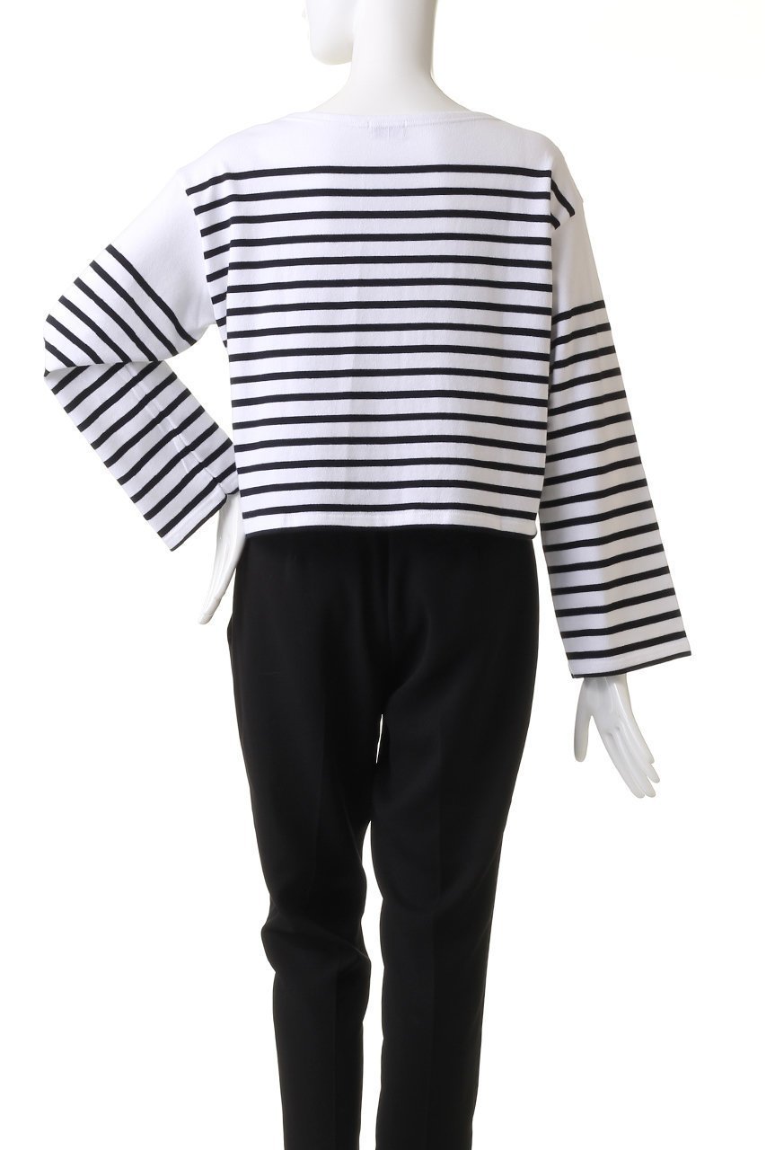 【マルティニーク/martinique】の【Armor-lux】短丈フルトンシャツ 人気、トレンドファッション・服の通販 founy(ファニー) 　ファッション　Fashion　レディースファッション　Fashion for Women　トップス・カットソー　Cut & Sew Tops　シャツ・ブラウス・オフィスカジュアル　Elegant Blouses & Button-Ups　クロップド　Cropped, Short Length　スリーブ　Sleeve, Long Sleeve / Short Sleeve　デコルテ　Décolleté, Neckline　トレンド　Trend, Trending Now　フランス　France, French　ボーダー　Border, Stripe　ロング　Long, Long-Length　ワーク　Workwear, Utility Style　無地　Plain, Solid Color　other-4|ID: prp329100004606763 ipo3291000000032878200