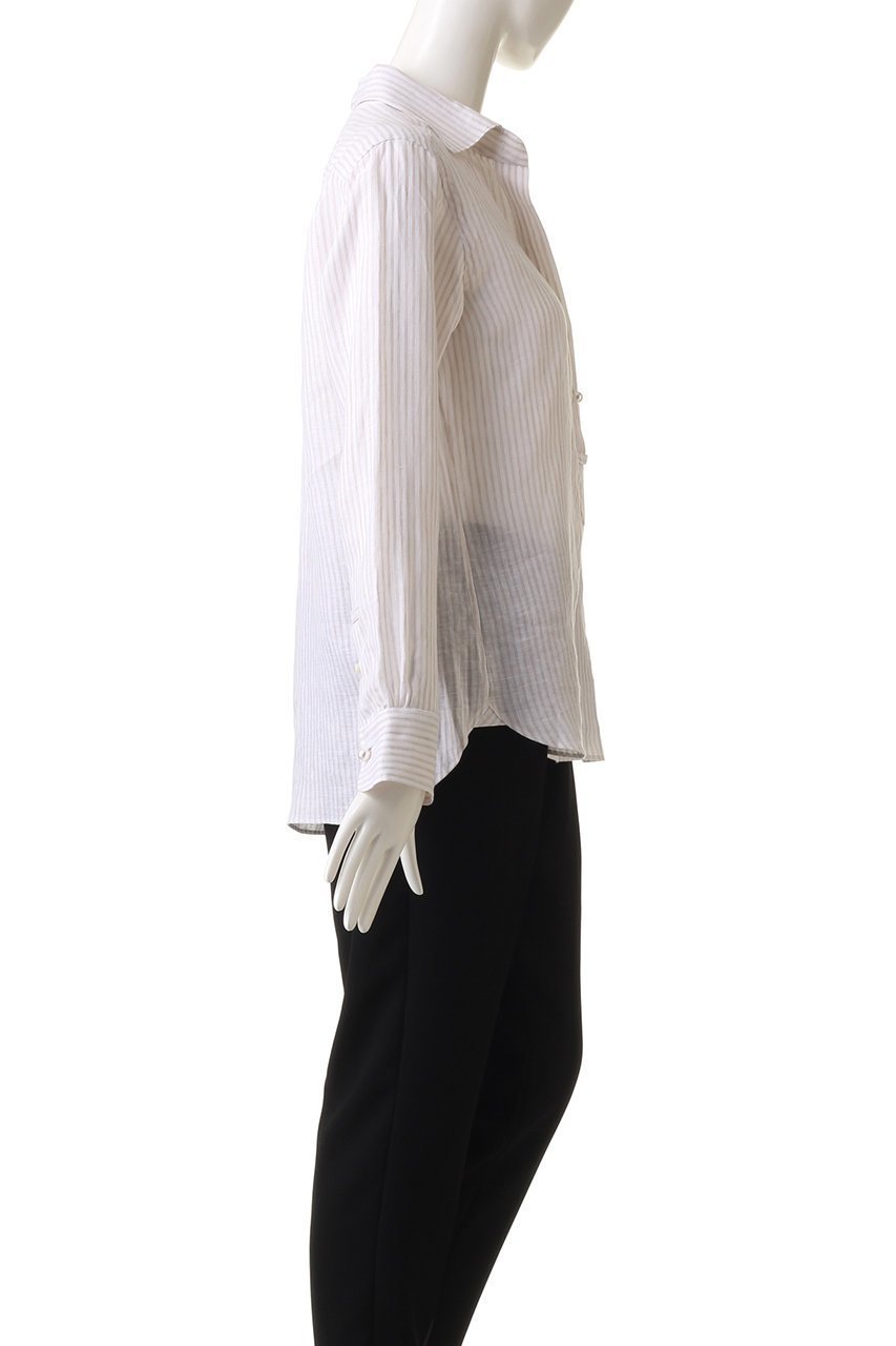 【マルティニーク/martinique】のリネンパーススキッパー 人気、トレンドファッション・服の通販 founy(ファニー) 　ファッション　Fashion　レディースファッション　Fashion for Women　トップス・カットソー　Cut & Sew Tops　シャツ・ブラウス・オフィスカジュアル　Elegant Blouses & Button-Ups　シンプル　Simple, Minimal　スキッパー　Skipper, Open Collar　スリーブ　Sleeve, Long Sleeve / Short Sleeve　デコルテ　Décolleté, Neckline　リネン　Linen, Linen Fabric　ロング　Long, Long-Length　今季　This Season, Current Season　other-3|ID: prp329100004606764 ipo3291000000032878240