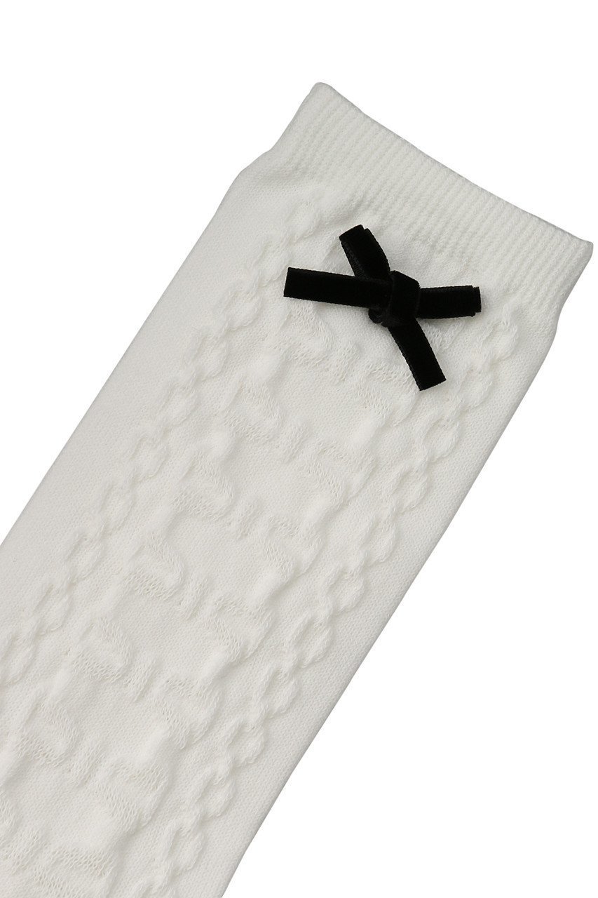 【ポプキンズ/POMPKINS / KIDS】の【KIDS】ベルベットリボンソックス オフホワイト LL(23-24㎝) 人気、トレンドファッション・服の通販 founy(ファニー) ファッション Fashion キッズファッション Fashion for Kids ソックス Socks, Hosiery フェミニン Feminine, Girly ベルベット Velvet, Velvety ベーシック Basic, Essential リボン Ribbon, Bow 定番 Standard, Basic Item 無地 Plain, Solid Color other-2|ID: prp329100004606774 ipo3291000000036191465