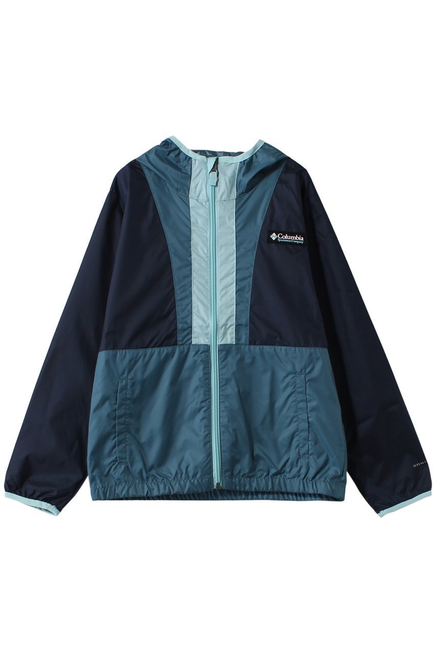 【コロンビア/Columbia / KIDS】の【Kids】バックボールフーディッド ウィンドブレーカー インテリア・キッズ・メンズ・レディースファッション・服の通販 founy(ファニー) 　ファッション　Fashion　キッズファッション　Fashion for Kids　アウター　Coat Outerwear /Kids　アウトドア　Outdoor Clothing　Coll Navy・ Cloudburs|ID: prp329100004606804 ipo3291000000032878968