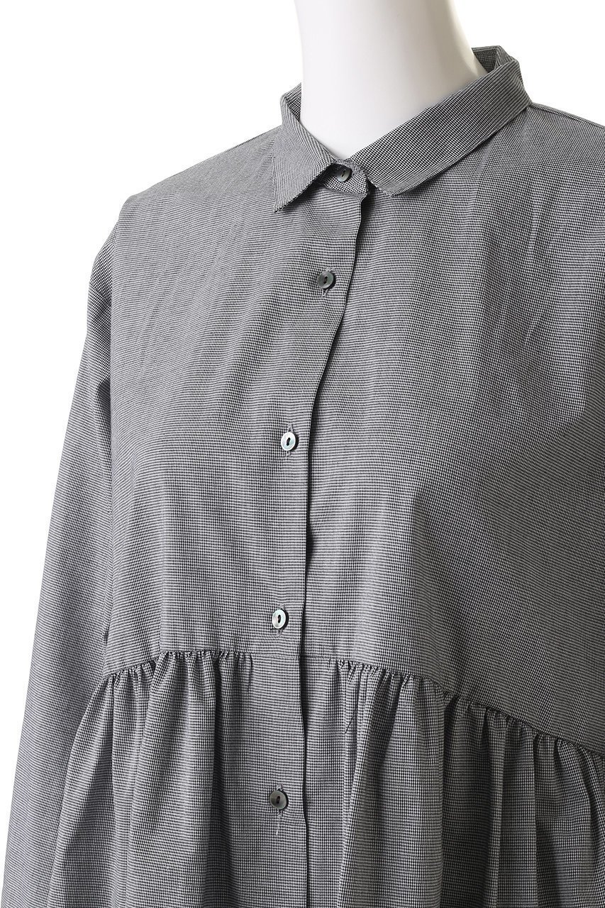 【ミズイロ インド/mizuiro ind】のwaist gather shirt シャツ 人気、トレンドファッション・服の通販 founy(ファニー) 　ファッション　Fashion　レディースファッション　Fashion for Women　トップス・カットソー　Cut & Sew Tops　シャツ・ブラウス・オフィスカジュアル　Elegant Blouses & Button-Ups　ギャザー　Gathered, Ruffled　スリーブ　Sleeve, Long Sleeve / Short Sleeve　バランス　Balance, Style Balance　フェミニン　Feminine, Girly　フレア　Flare, Flared　フロント　Front, Front Design　ロング　Long, Long-Length　長袖　Long Sleeve, Full Sleeve　other-5|ID: prp329100004606805 ipo3291000000032879070