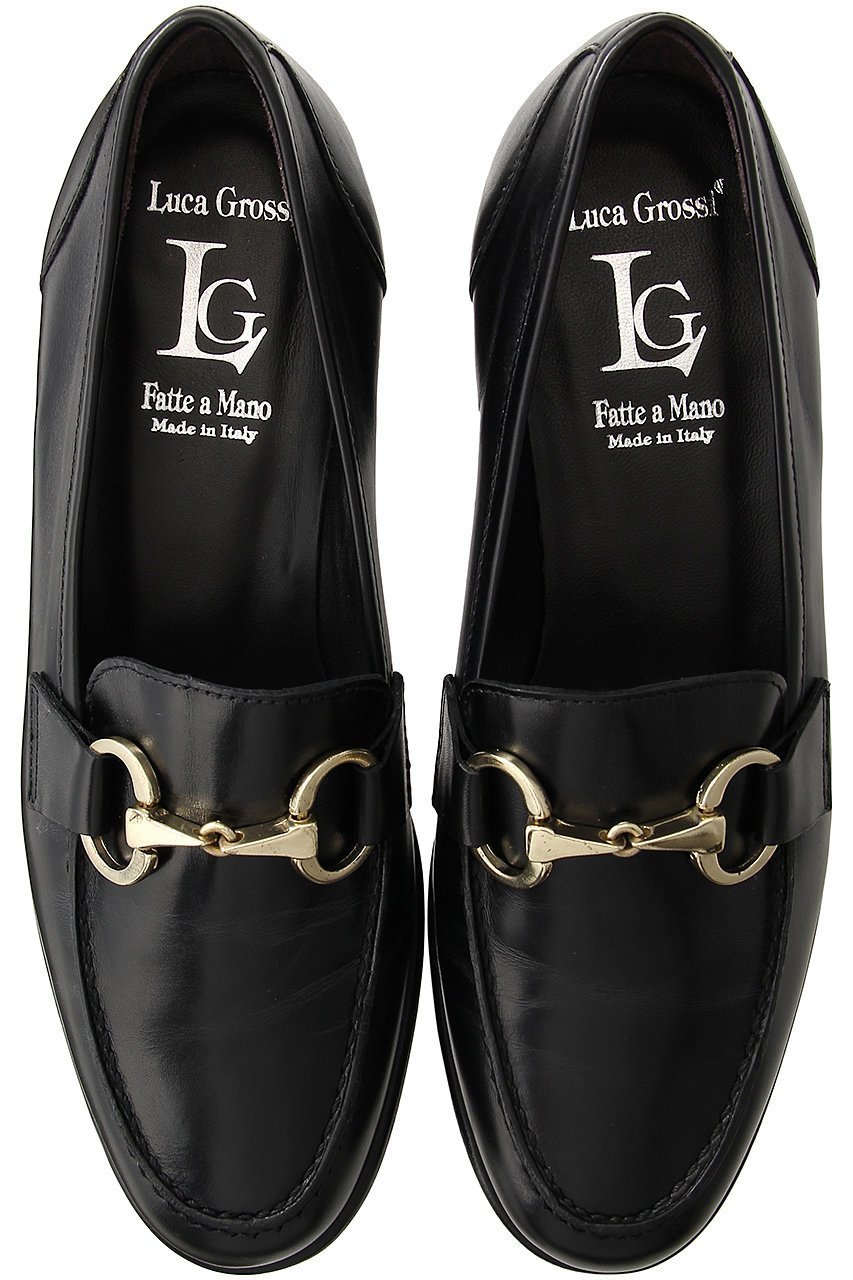 【ルカグロッシ/LucaGrossi】のビットローファー インテリア・キッズ・メンズ・レディースファッション・服の通販 founy(ファニー) 　ファッション　Fashion　レディースファッション　Fashion for Women　シューズ　Shoes, Footwear　シンプル　Simple, Minimal　フラット　Flat, Flat Shoes　エレガント 上品　Elegant　定番　Standard, Basic Item　ブラック|ID: prp329100004606812 ipo3291000000032879134