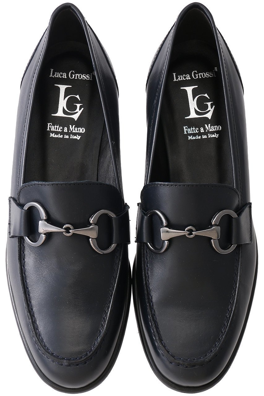 【ルカグロッシ/LucaGrossi】のビットローファー インテリア・キッズ・メンズ・レディースファッション・服の通販 founy(ファニー) 　ファッション　Fashion　レディースファッション　Fashion for Women　シューズ　Shoes, Footwear　シンプル　Simple, Minimal　フラット　Flat, Flat Shoes　エレガント 上品　Elegant　定番　Standard, Basic Item　ネイビー|ID: prp329100004606812 ipo3291000000032879142