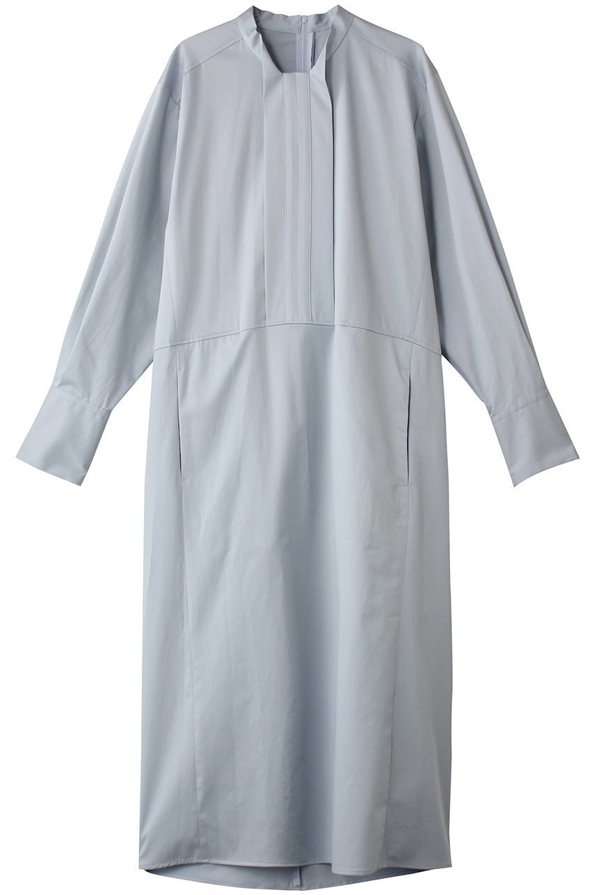 【ハウス オブ ロータス/HOUSE OF LOTUS】のターンカラーフォルムワンピース 人気、トレンドファッション・服の通販 founy(ファニー) 　ファッション　Fashion　レディースファッション　Fashion for Women　ワンピース　Dresses　チュニック　Tunic Tops & Dresses　カフス　Cuff Design　スタンド　Stand Collar, Upright Stand　ストレッチ　Stretch, Stretchy Fabric　チュニック　Tunic, Long Top　ロング　Long, Long-Length　ワイド　Wide, Wide Fit　今季　This Season, Current Season　 other-1|ID: prp329100004606814 ipo3291000000032879127