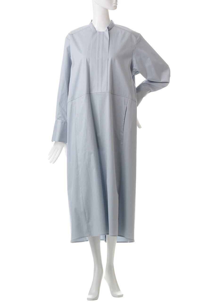 【ハウス オブ ロータス/HOUSE OF LOTUS】のターンカラーフォルムワンピース 人気、トレンドファッション・服の通販 founy(ファニー) 　ファッション　Fashion　レディースファッション　Fashion for Women　ワンピース　Dresses　チュニック　Tunic Tops & Dresses　カフス　Cuff Design　スタンド　Stand Collar, Upright Stand　ストレッチ　Stretch, Stretchy Fabric　チュニック　Tunic, Long Top　ロング　Long, Long-Length　ワイド　Wide, Wide Fit　今季　This Season, Current Season　other-2|ID: prp329100004606814 ipo3291000000032879144