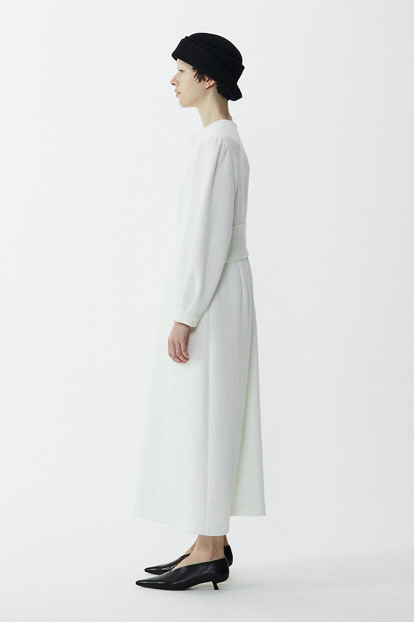 【プレインピープル/PLAIN PEOPLE】のスピカジャガードウエスト切替ワンピース 人気、トレンドファッション・服の通販 founy(ファニー) 　ファッション　Fashion　レディースファッション　Fashion for Women　ワンピース　Dresses　チュニック　Tunic Tops & Dresses　キルティング　Quilted, Quilting　シェイプ　Shape, Slim Fit　チュニック　Tunic, Long Top　ロング　Long, Long-Length　切替　Switching, Contrast Panel　other-3|ID: prp329100004606818 ipo3291000000032879277