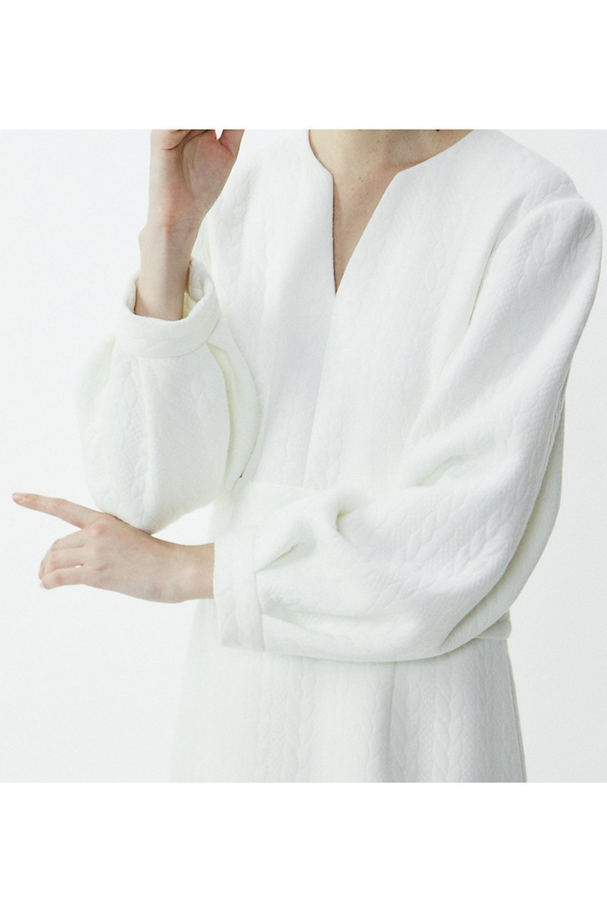 【プレインピープル/PLAIN PEOPLE】のスピカジャガードウエスト切替ワンピース 人気、トレンドファッション・服の通販 founy(ファニー) 　ファッション　Fashion　レディースファッション　Fashion for Women　ワンピース　Dresses　チュニック　Tunic Tops & Dresses　キルティング　Quilted, Quilting　シェイプ　Shape, Slim Fit　チュニック　Tunic, Long Top　ロング　Long, Long-Length　切替　Switching, Contrast Panel　other-6|ID: prp329100004606818 ipo3291000000032879294