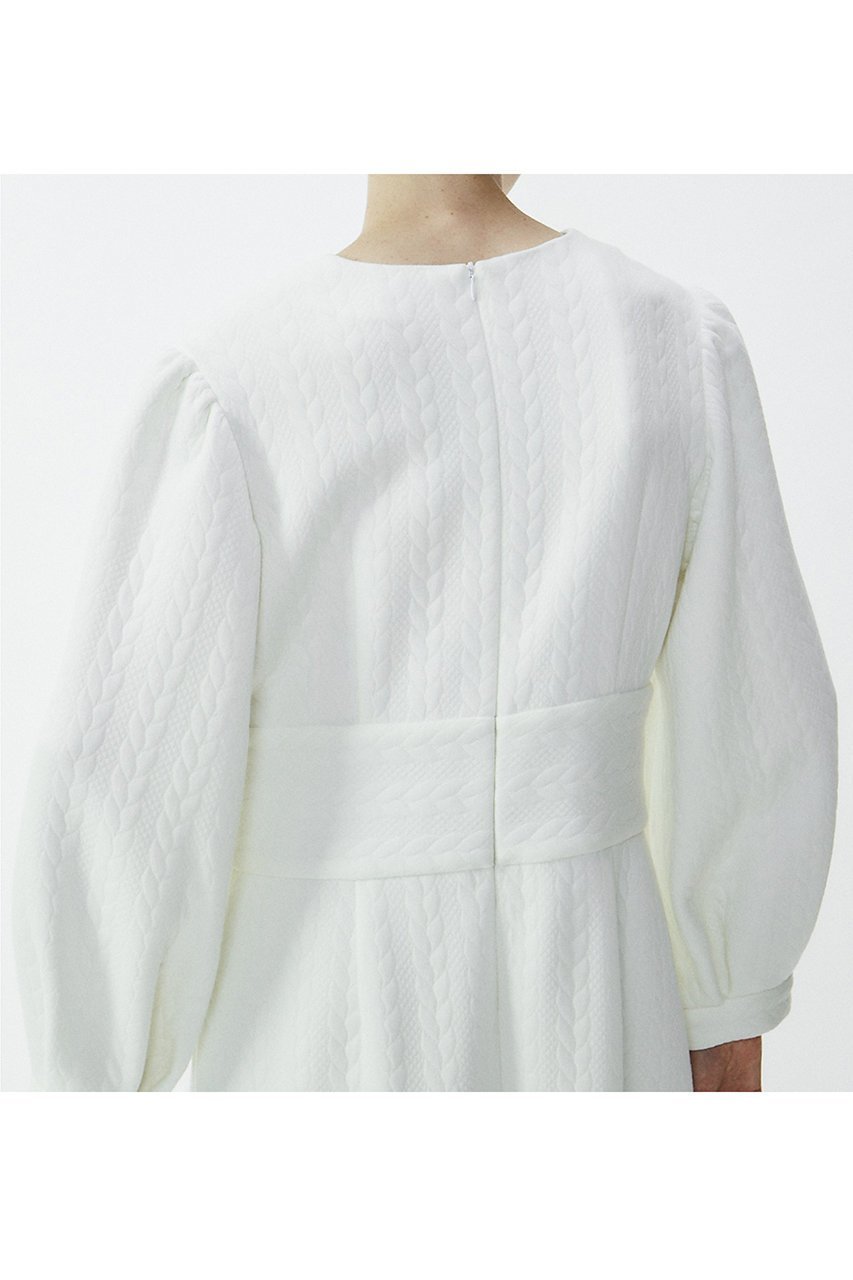 【プレインピープル/PLAIN PEOPLE】のスピカジャガードウエスト切替ワンピース 人気、トレンドファッション・服の通販 founy(ファニー) 　ファッション　Fashion　レディースファッション　Fashion for Women　ワンピース　Dresses　チュニック　Tunic Tops & Dresses　キルティング　Quilted, Quilting　シェイプ　Shape, Slim Fit　チュニック　Tunic, Long Top　ロング　Long, Long-Length　切替　Switching, Contrast Panel　other-7|ID: prp329100004606818 ipo3291000000032879299