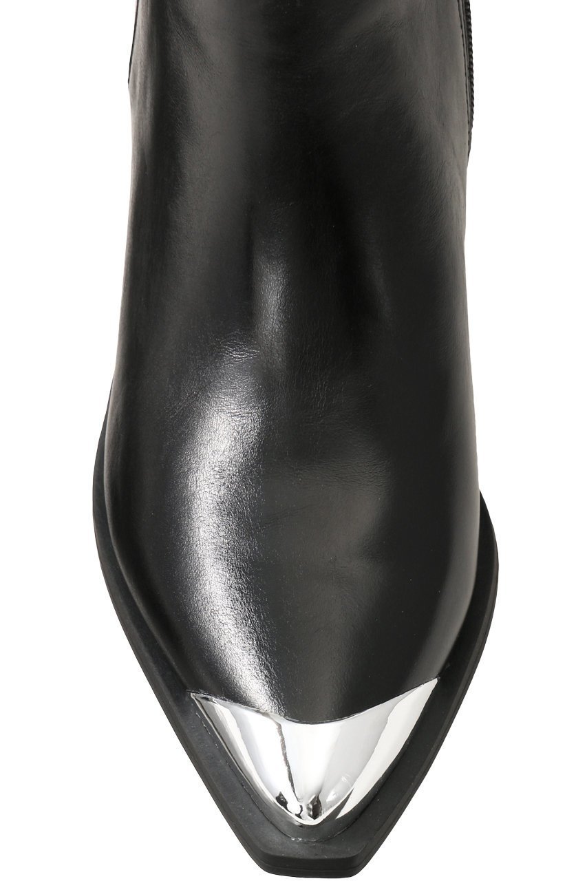 【スティーブマデン/STEVE MADDEN】のKINSHIP ポインテッドブーツ 人気、トレンドファッション・服の通販 founy(ファニー) 　ファッション　Fashion　レディースファッション　Fashion for Women　シルバー　Silver, Metallic Silver　スクエア　Square, Square Shape　ミドル　Middle Length, Mid Height　モチーフ　Motif, Design Theme　other-4|ID: prp329100004606819 ipo3291000000035059743