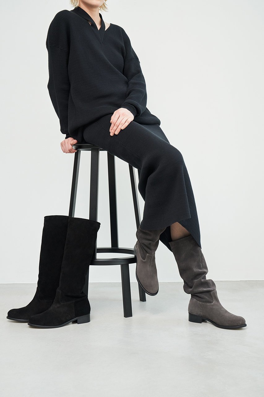 【ペリーコ/PELLICO】の【PELLICO SUNNY】スエードルーズフィットロングブーツ 人気、トレンドファッション・服の通販 founy(ファニー) 　ファッション　Fashion　レディースファッション　Fashion for Women　ストレート　Straight, Straight Cut　ロング　Long, Long-Length　A/W・秋冬　Autumn/Winter　other-2|ID: prp329100004606834 ipo3291000000032879619