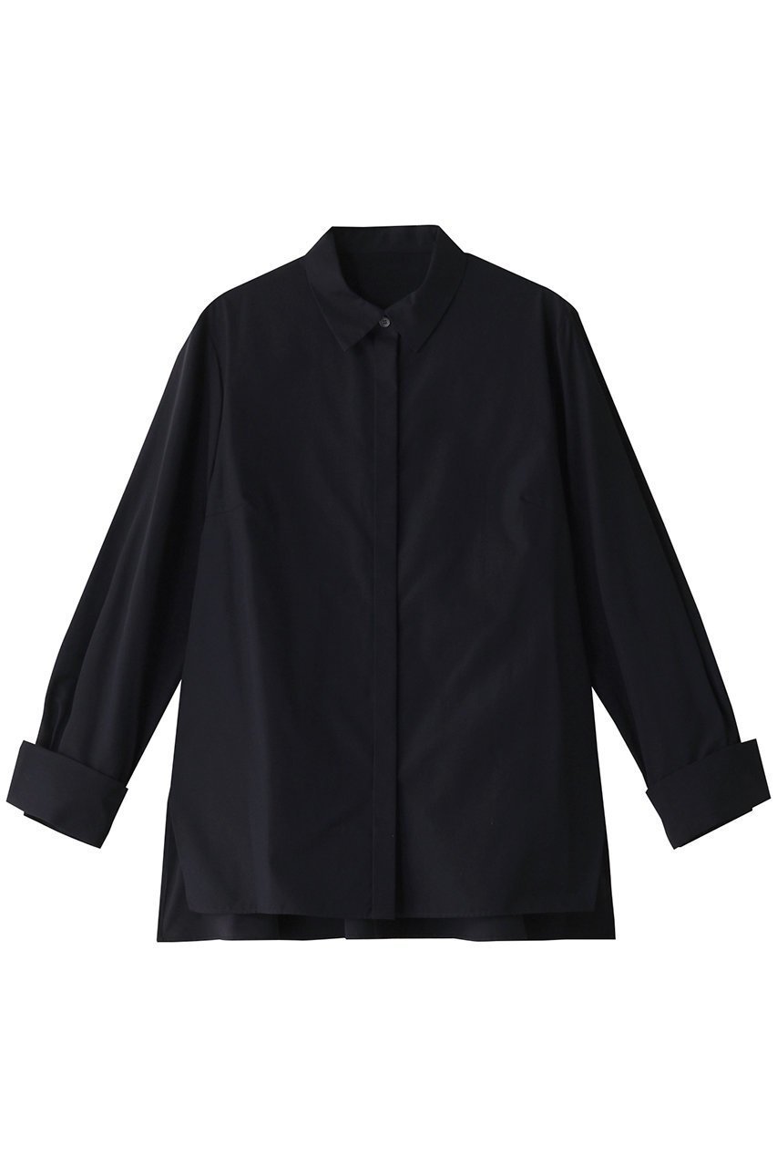 【アナイ/ANAYI】のコットンバックペプラムシャツ 人気、トレンドファッション・服の通販 founy(ファニー) 　ファッション　Fashion　レディースファッション　Fashion for Women　トップス・カットソー　Cut & Sew Tops　シャツ・ブラウス・オフィスカジュアル　Elegant Blouses & Button-Ups　バッグ　Bags　カフス　Cuff Design　スリーブ　Sleeve, Long Sleeve / Short Sleeve　ダブル　Double, Double-Breasted　ブロード　Broadcloth, Fine Cotton　ペプラム　Peplum, Flared Hem　ロング　Long, Long-Length　 other-1|ID: prp329100004606847 ipo3291000000032879844