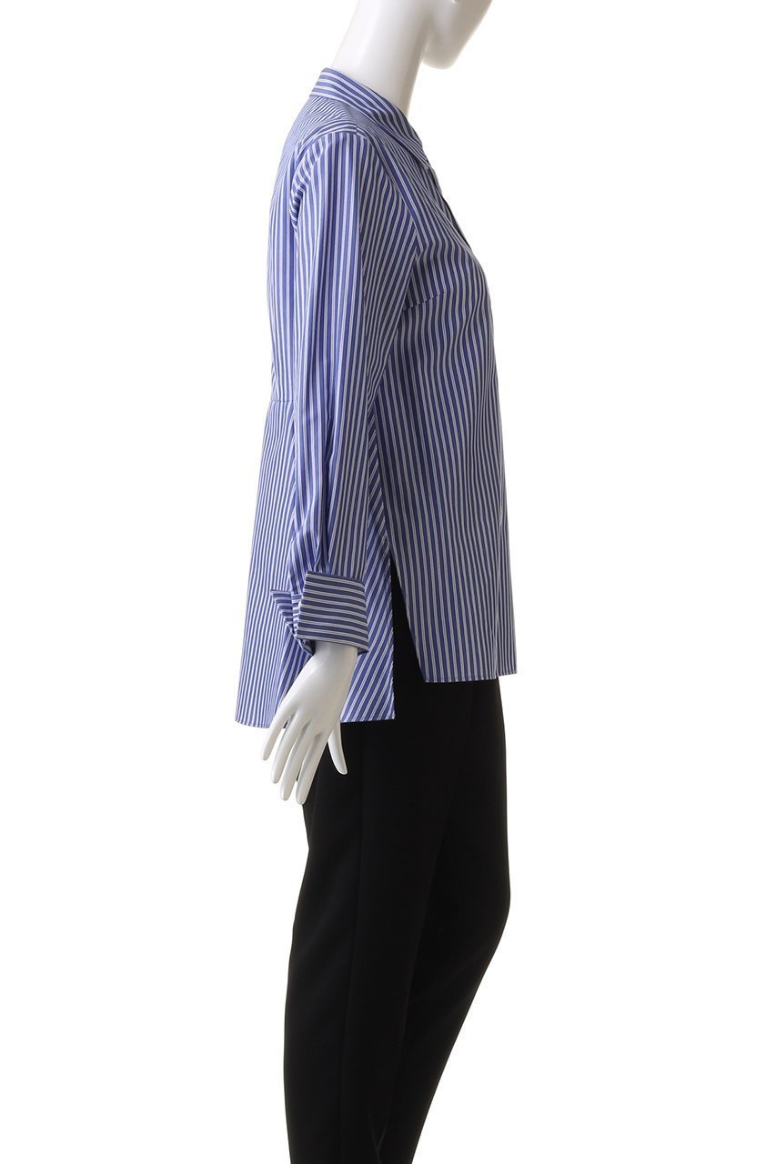 【アナイ/ANAYI】のコットンバックペプラムシャツ 人気、トレンドファッション・服の通販 founy(ファニー) 　ファッション　Fashion　レディースファッション　Fashion for Women　トップス・カットソー　Cut & Sew Tops　シャツ・ブラウス・オフィスカジュアル　Elegant Blouses & Button-Ups　バッグ　Bags　カフス　Cuff Design　スリーブ　Sleeve, Long Sleeve / Short Sleeve　ダブル　Double, Double-Breasted　ブロード　Broadcloth, Fine Cotton　ペプラム　Peplum, Flared Hem　ロング　Long, Long-Length　other-3|ID: prp329100004606847 ipo3291000000032879868