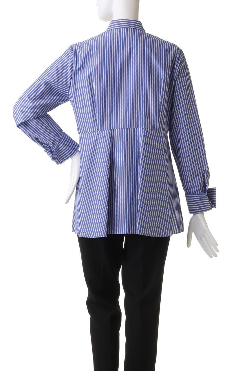 【アナイ/ANAYI】のコットンバックペプラムシャツ 人気、トレンドファッション・服の通販 founy(ファニー) 　ファッション　Fashion　レディースファッション　Fashion for Women　トップス・カットソー　Cut & Sew Tops　シャツ・ブラウス・オフィスカジュアル　Elegant Blouses & Button-Ups　バッグ　Bags　カフス　Cuff Design　スリーブ　Sleeve, Long Sleeve / Short Sleeve　ダブル　Double, Double-Breasted　ブロード　Broadcloth, Fine Cotton　ペプラム　Peplum, Flared Hem　ロング　Long, Long-Length　other-4|ID: prp329100004606847 ipo3291000000032879873