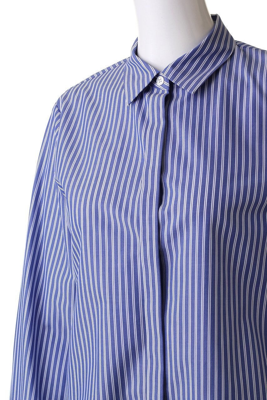 【アナイ/ANAYI】のコットンバックペプラムシャツ 人気、トレンドファッション・服の通販 founy(ファニー) 　ファッション　Fashion　レディースファッション　Fashion for Women　トップス・カットソー　Cut & Sew Tops　シャツ・ブラウス・オフィスカジュアル　Elegant Blouses & Button-Ups　バッグ　Bags　カフス　Cuff Design　スリーブ　Sleeve, Long Sleeve / Short Sleeve　ダブル　Double, Double-Breasted　ブロード　Broadcloth, Fine Cotton　ペプラム　Peplum, Flared Hem　ロング　Long, Long-Length　other-5|ID: prp329100004606847 ipo3291000000032879878
