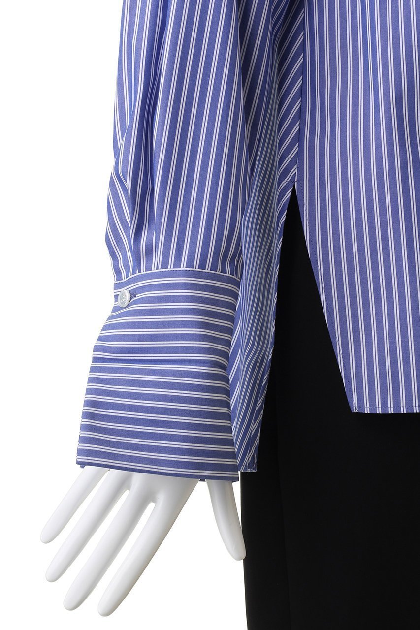 【アナイ/ANAYI】のコットンバックペプラムシャツ 人気、トレンドファッション・服の通販 founy(ファニー) 　ファッション　Fashion　レディースファッション　Fashion for Women　トップス・カットソー　Cut & Sew Tops　シャツ・ブラウス・オフィスカジュアル　Elegant Blouses & Button-Ups　バッグ　Bags　カフス　Cuff Design　スリーブ　Sleeve, Long Sleeve / Short Sleeve　ダブル　Double, Double-Breasted　ブロード　Broadcloth, Fine Cotton　ペプラム　Peplum, Flared Hem　ロング　Long, Long-Length　other-6|ID: prp329100004606847 ipo3291000000032879885
