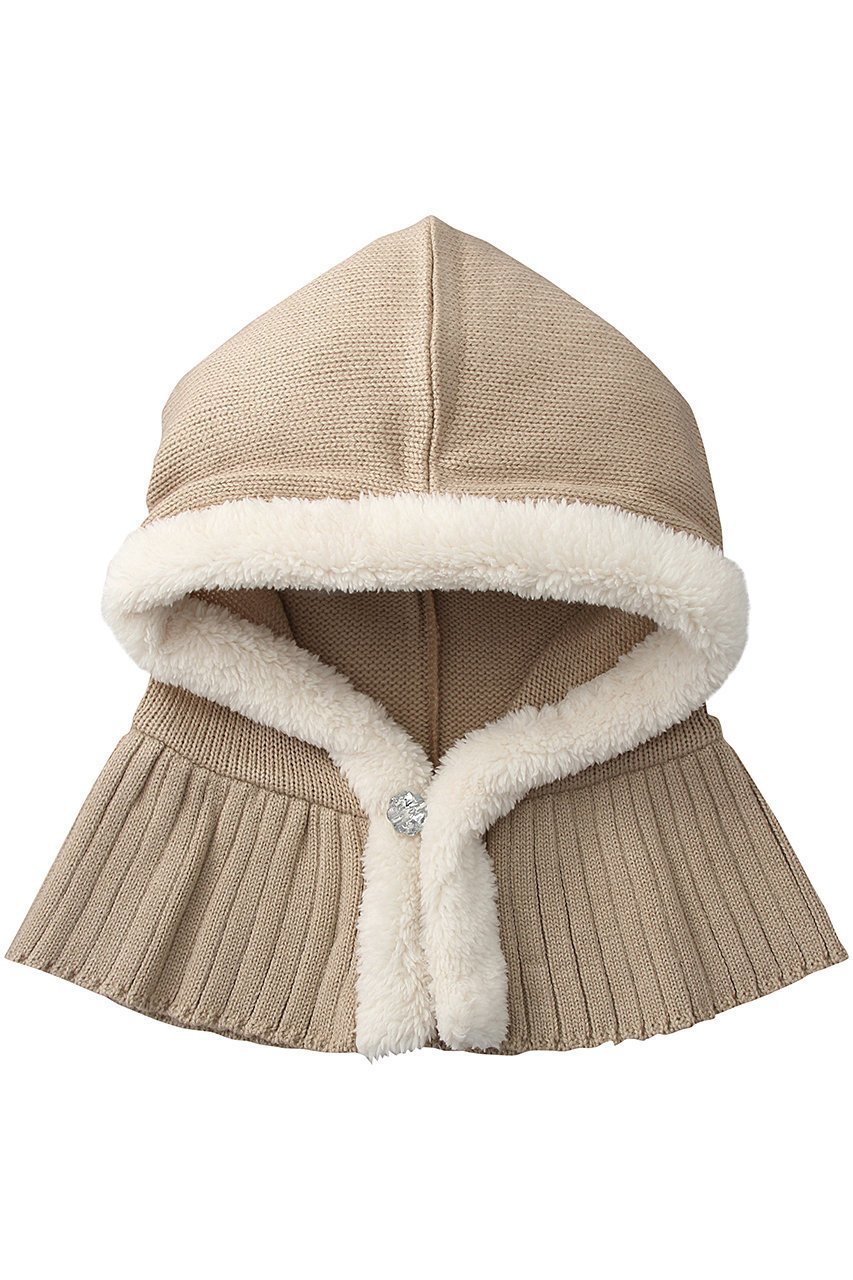 【ポプキンズ/POMPKINS / KIDS】の【KIDS】フード付きネックウォーマー ベージュ F 人気、トレンドファッション・服の通販 founy(ファニー) 　ファッション　Fashion　キッズファッション　Fashion for Kids　フィット　Fit, Slim Fit　A/W・秋冬　Autumn/Winter　other-2|ID: prp329100004606878 ipo3291000000036246727