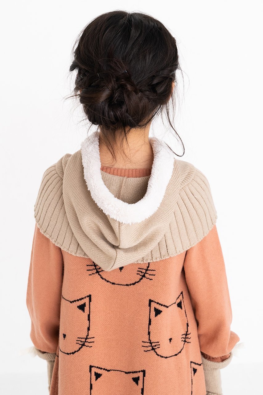 【ポプキンズ/POMPKINS / KIDS】の【KIDS】フード付きネックウォーマー ベージュ F 人気、トレンドファッション・服の通販 founy(ファニー) 　ファッション　Fashion　キッズファッション　Fashion for Kids　フィット　Fit, Slim Fit　A/W・秋冬　Autumn/Winter　other-7|ID: prp329100004606878 ipo3291000000036246732