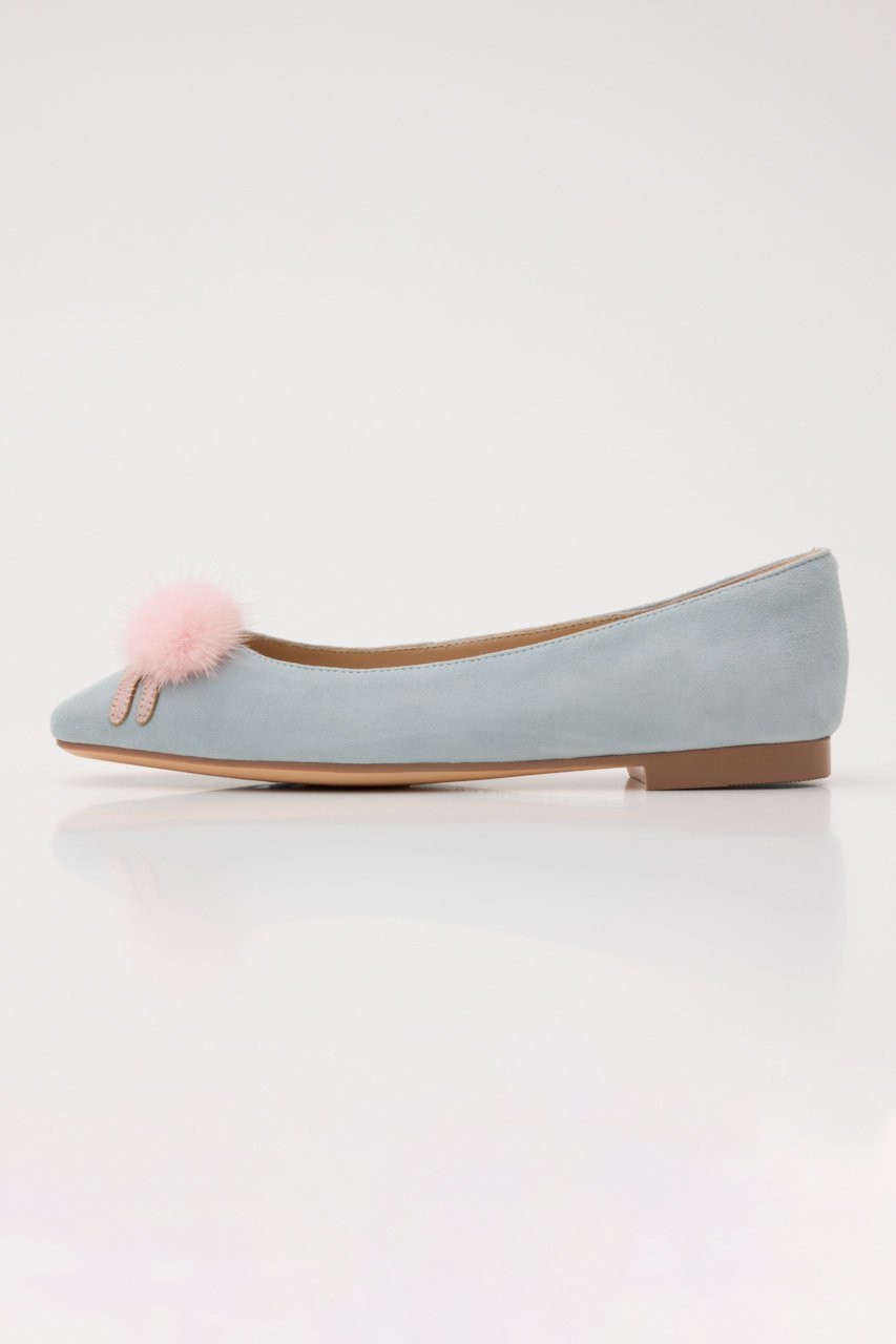 【スタッカート/STACCATO】のハイジバニーフラット 人気、トレンドファッション・服の通販 founy(ファニー) 　ファッション　Fashion　レディースファッション　Fashion for Women　インソール　Shoe Insole　シューズ　Shoes, Footwear　フラット　Flat, Flat Shoes　ポンポン　Pom-Pom, Fluffy Ball　モチーフ　Motif, Design Theme　軽量　Lightweight, Ultra Light　other-2|ID: prp329100004606879 ipo3291000000034940712