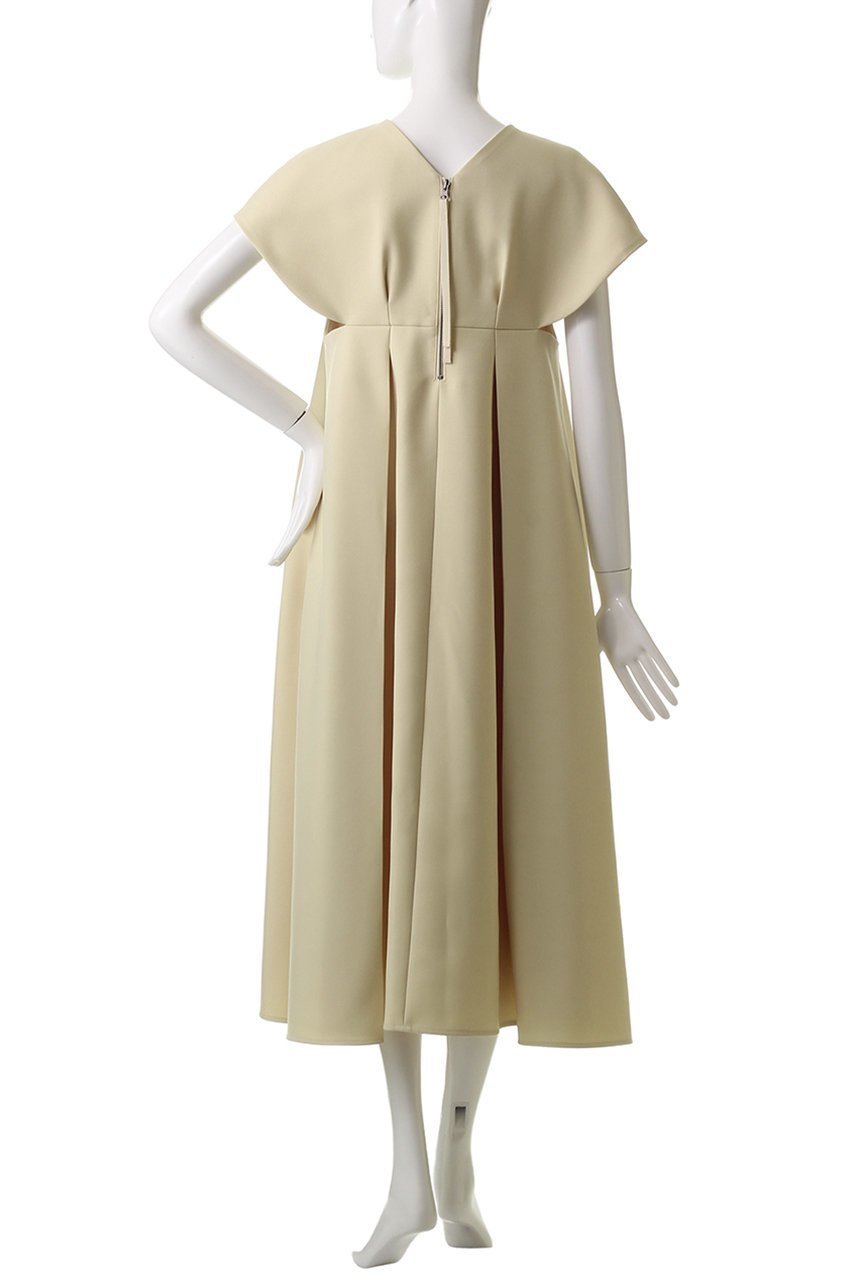 【ランバン オン ブルー/LANVIN en Bleu】のフレアワンピース 人気、トレンドファッション・服の通販 founy(ファニー) 　ファッション　Fashion　レディースファッション　Fashion for Women　ワンピース　Dresses　チュニック　Tunic Tops & Dresses　なめらか　Smooth, Silky Texture　エレガント 上品　Elegant　スリーブ　Sleeve, Long Sleeve / Short Sleeve　チュニック　Tunic, Long Top　フレア　Flare, Flared　フレンチ　French, French Style　ロング　Long, Long-Length　夏　Summer　春　Spring　S/S・春夏　SS, Spring/Summer, Warm Season　other-4|ID: prp329100004606888 ipo3291000000032880763