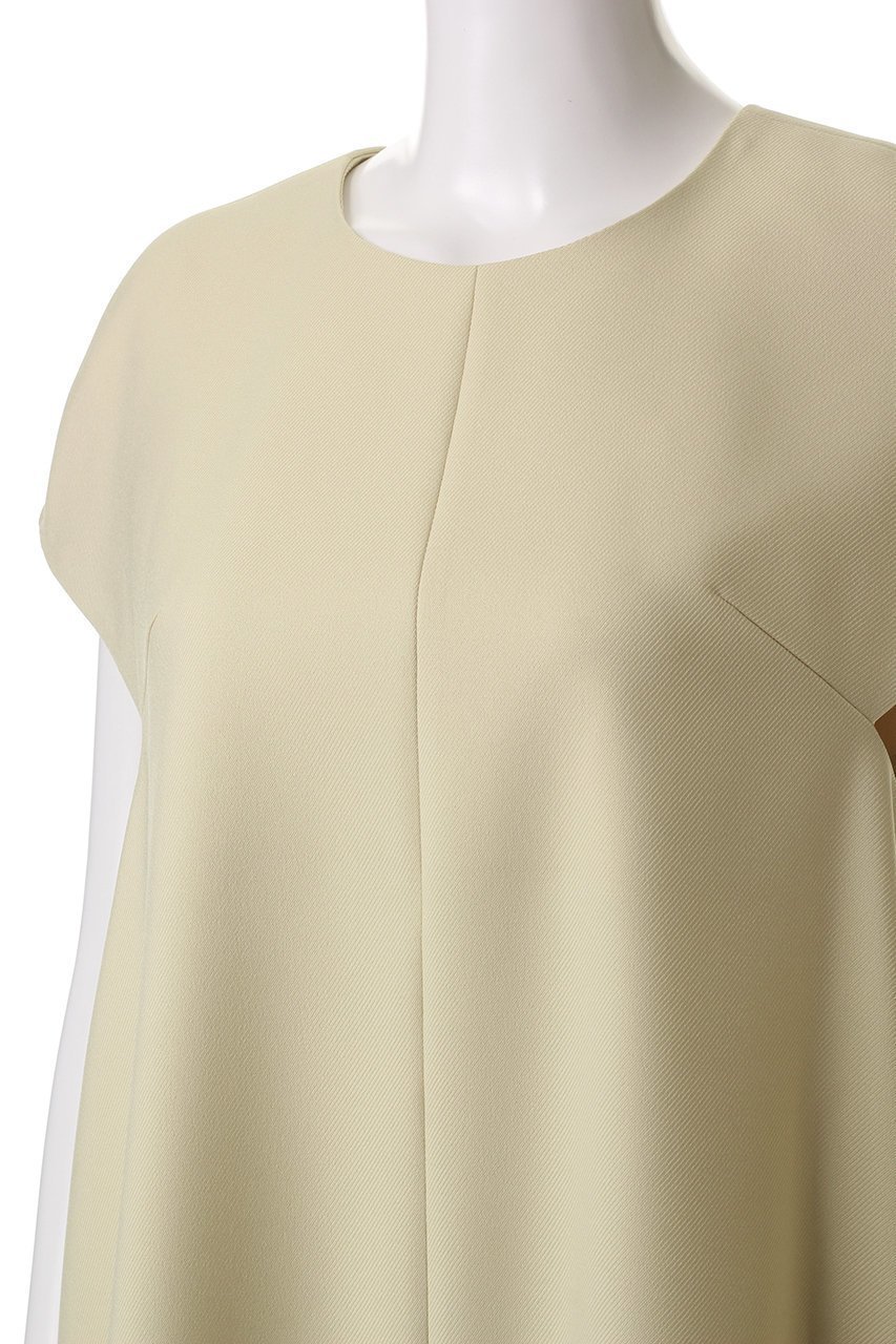 【ランバン オン ブルー/LANVIN en Bleu】のフレアワンピース 人気、トレンドファッション・服の通販 founy(ファニー) 　ファッション　Fashion　レディースファッション　Fashion for Women　ワンピース　Dresses　チュニック　Tunic Tops & Dresses　なめらか　Smooth, Silky Texture　エレガント 上品　Elegant　スリーブ　Sleeve, Long Sleeve / Short Sleeve　チュニック　Tunic, Long Top　フレア　Flare, Flared　フレンチ　French, French Style　ロング　Long, Long-Length　夏　Summer　春　Spring　S/S・春夏　SS, Spring/Summer, Warm Season　other-5|ID: prp329100004606888 ipo3291000000032880770