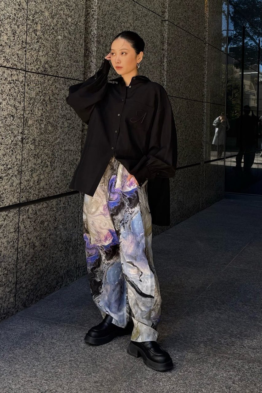 【アドーア/ADORE】のドライタッチアセテートブラウス 人気、トレンドファッション・服の通販 founy(ファニー) 　ファッション　Fashion　レディースファッション　Fashion for Women　トップス・カットソー　Cut & Sew Tops　シャツ・ブラウス・オフィスカジュアル　Elegant Blouses & Button-Ups　ギャザー　Gathered, Ruffled　スリーブ　Sleeve, Long Sleeve / Short Sleeve　ドレープ　Drape, Draping Fabric　ポケット　Pocket, Pocket Detail　ミックス　Mix, Mixed Style　ヨーク　Yoke, Yoke Design　ロング　Long, Long-Length　エレガント 上品　Elegant　other-8|ID: prp329100004606901 ipo3291000000032881215