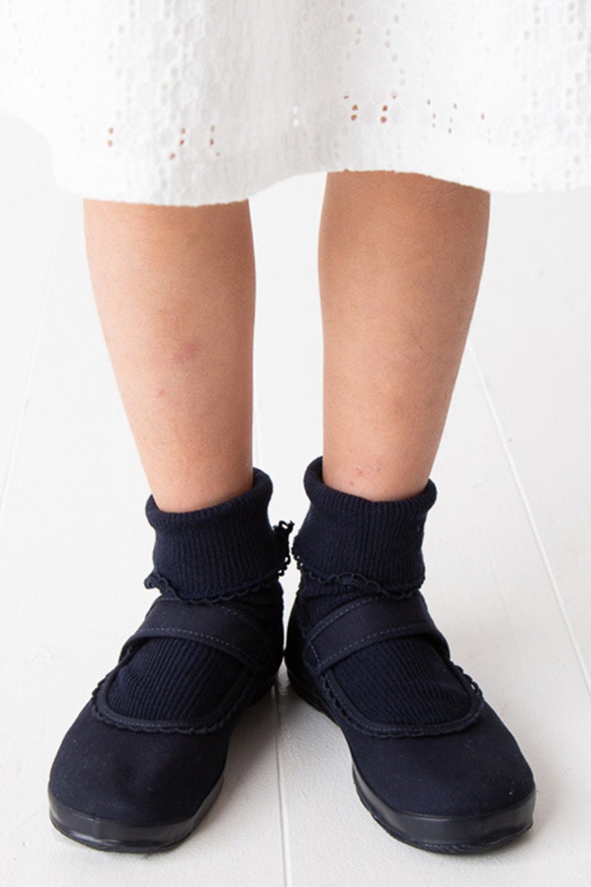 【ポプキンズ/POMPKINS / KIDS】の【KIDS】リボン刺繍ソックス 人気、トレンドファッション・服の通販 founy(ファニー) 　ファッション　Fashion　キッズファッション　Fashion for Kids　ギフト プレゼント　Gift / Present　ショート　Short, Short Length　シンプル　Simple, Minimal　ソックス　Socks, Hosiery　リボン　Ribbon, Bow　レース　Lace, Lace Fabric　定番　Standard, Basic Item　other-3|ID: prp329100004606916 ipo3291000000032881800
