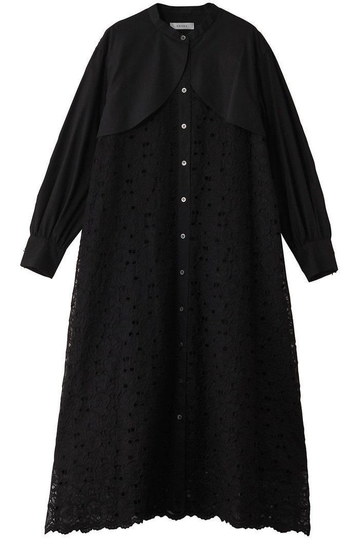 【アドーア/ADORE】のカメリアレースワンピース インテリア・キッズ・メンズ・レディースファッション・服の通販 founy(ファニー) https://founy.com/ ファッション Fashion レディースファッション Fashion for Women ワンピース Dresses チュニック Tunic Tops & Dresses チュニック Tunic, Long Top バランス Balance, Style Balance レース Lace, Lace Fabric ロング Long, Long-Length |ID: prp329100004606918 ipo3291000000032881792