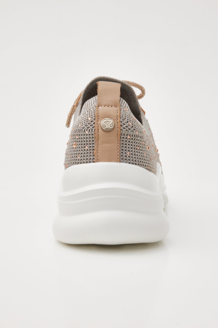 【スタッカート/STACCATO】のドルチェコードレースアップライトスリッポン 人気、トレンドファッション・服の通販 founy(ファニー) 　ファッション　Fashion　レディースファッション　Fashion for Women　エレガント 上品　Elegant　シューズ　Shoes, Footwear　ストーン　Stone, Gem-Like　スニーカー　Sneakers, Trainers　フラット　Flat, Flat Shoes　リボン　Ribbon, Bow　レース　Lace, Lace Fabric　人気　Popular, Best Seller　軽量　Lightweight, Ultra Light　other-5|ID: prp329100004606920 ipo3291000000034940628