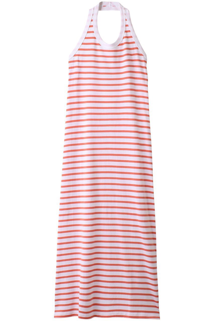 【マルティニーク/martinique】のArmor-luxホルターネックワンピース インテリア・キッズ・メンズ・レディースファッション・服の通販 founy(ファニー) 　ファッション　Fashion　レディースファッション　Fashion for Women　ワンピース　Dresses　チュニック　Tunic Tops & Dresses　シンプル　Simple, Minimal　チュニック　Tunic, Long Top　リゾート　Resort, Vacation Style　ロング　Long, Long-Length　水着　Swimsuit, Swimwear　オレンジ|ID: prp329100004606925 ipo3291000000032881997