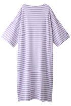 【マルティニーク/martinique】のArmor-luxコットンワンピース ホワイト×パープル|ID: prp329100004606926 ipo3291000000032882044
