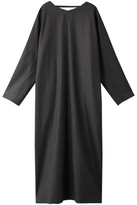 【プレインピープル/PLAIN PEOPLE】の【ESLOW】WOOL SAXONY OPENED BACK DRESS 人気、トレンドファッション・服の通販 founy(ファニー) ファッション Fashion レディースファッション Fashion for Women ワンピース Dresses フォーマル・パーティードレス・結婚式用ドレス Elegant & Casual Dresses チュニック Tunic Tops & Dresses シューズ Shoes, Footwear シンプル Simple, Minimal チュニック Tunic, Long Top ドレス Dress, One-Piece ファブリック Fabric, Textile ロング Long, Long-Length エレガント 上品 Elegant |ID:prp329100004606943