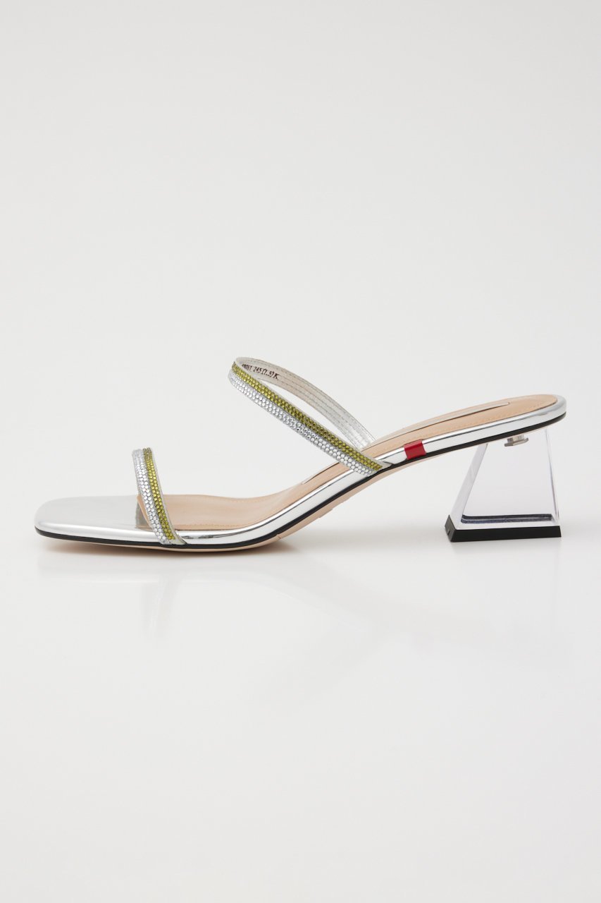 【スタッカート/STACCATO】のプラネットクリアヒールサンダル 人気、トレンドファッション・服の通販 founy(ファニー) 　ファッション　Fashion　レディースファッション　Fashion for Women　オリエンタル　Oriental Pattern　サンダル　Sandals, Summer Shoes　ストーン　Stone, Gem-Like　ブロック　Block, Solid Block Pattern　夏　Summer　other-2|ID: prp329100004606944 ipo3291000000034940672