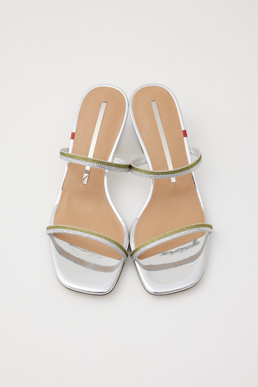 【スタッカート/STACCATO】のプラネットクリアヒールサンダル 人気、トレンドファッション・服の通販 founy(ファニー) 　ファッション　Fashion　レディースファッション　Fashion for Women　オリエンタル　Oriental Pattern　サンダル　Sandals, Summer Shoes　ストーン　Stone, Gem-Like　ブロック　Block, Solid Block Pattern　夏　Summer　other-3|ID: prp329100004606944 ipo3291000000034940673