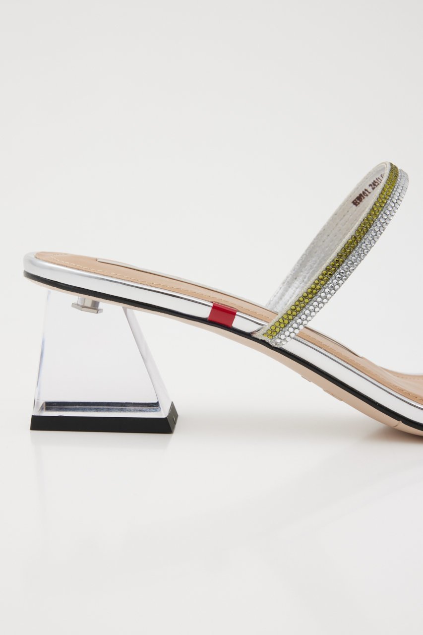 【スタッカート/STACCATO】のプラネットクリアヒールサンダル 人気、トレンドファッション・服の通販 founy(ファニー) 　ファッション　Fashion　レディースファッション　Fashion for Women　オリエンタル　Oriental Pattern　サンダル　Sandals, Summer Shoes　ストーン　Stone, Gem-Like　ブロック　Block, Solid Block Pattern　夏　Summer　other-6|ID: prp329100004606944 ipo3291000000034940680